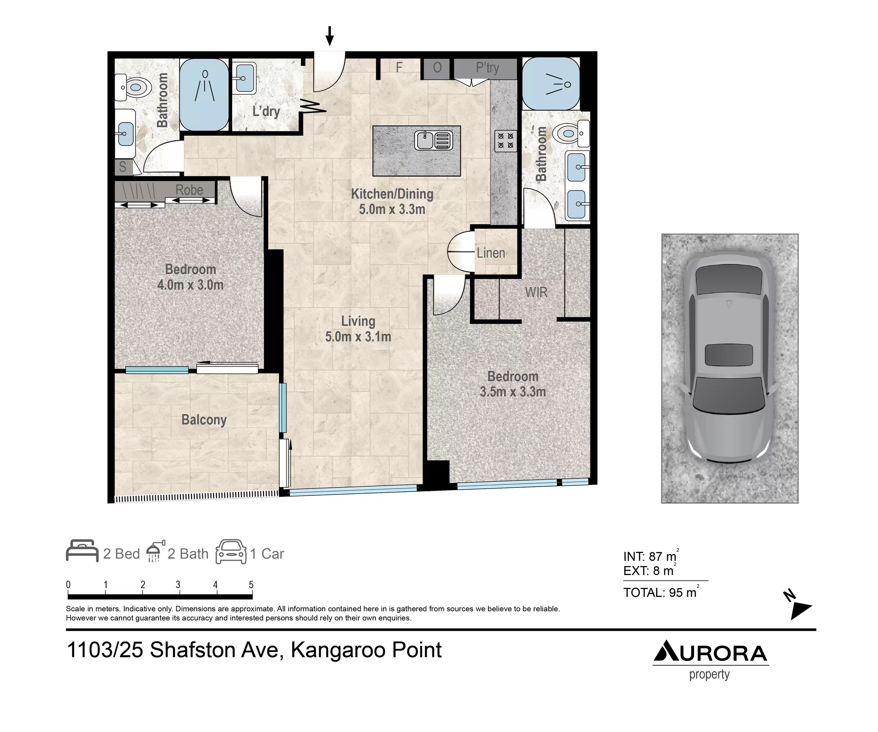 1103/25 Shafston Avenue, Kangaroo Point Sold by Aurora Property - image 24